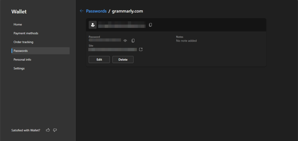 view saved passwords in microsoft edge